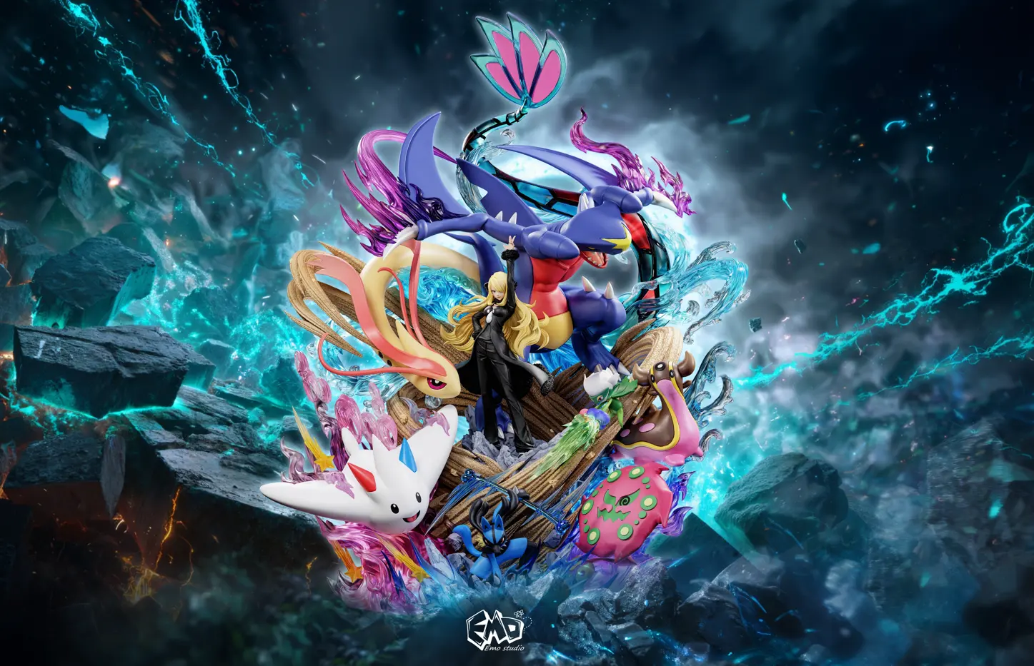 Emo Studio -  Pokemon #5 Cynthia Statue(GK)