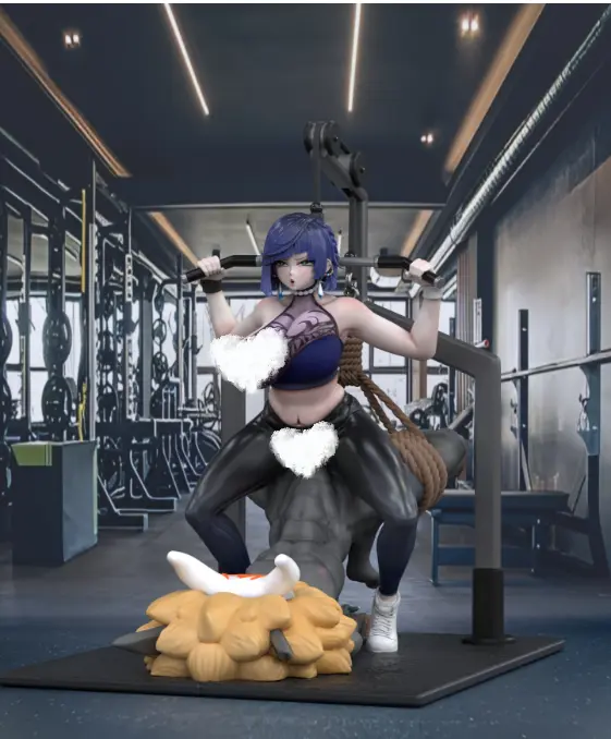 Xing Zhe Studio - Genshin Impact Ye Lan at the Gym Statue(GK)(Adult 18+) 