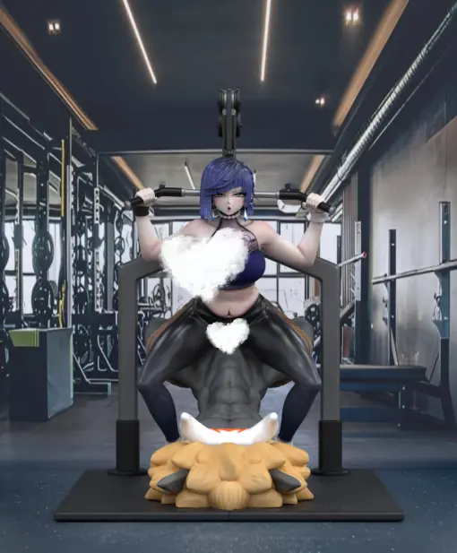 Xing Zhe Studio - Genshin Impact Ye Lan at the Gym Statue(GK)(Adult 18+) 