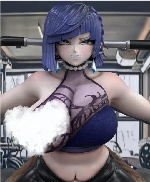 Xing Zhe Studio - Genshin Impact Ye Lan at the Gym Statue(GK)(Adult 18+) 