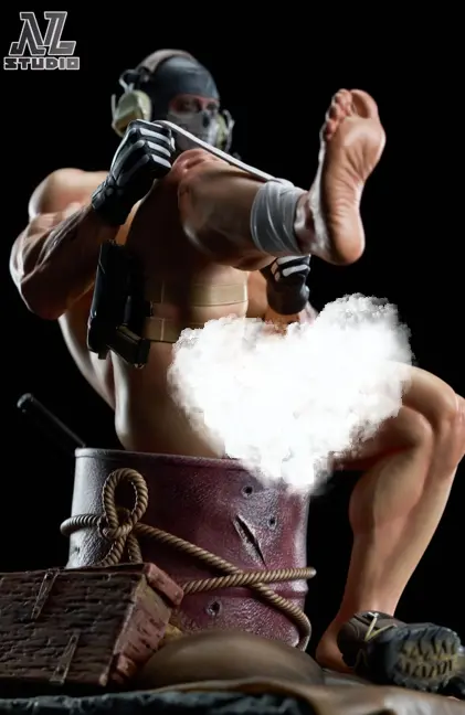 NL Studio - König X Ghost Call of Duty Statue 