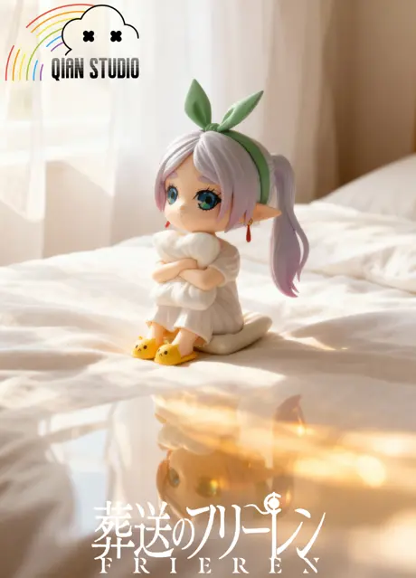 Qian Studio - Cute Frieren #1 Pajama Frieren: Beyond Journeys End Statue 