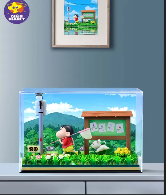 GuluPlanet Studio - Crayon Shin-Chan Shiro of Coal Town Statue Crayon Shin-chan 