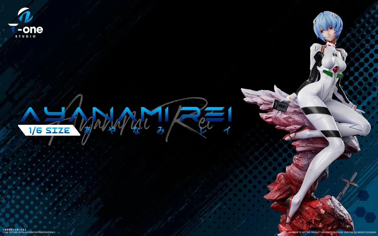 T-one Studio - Ayanami Rei Neon Genesis Evangelion Statue 