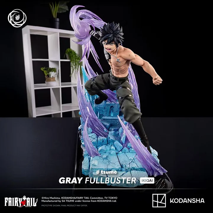 TSUME Studio - 1/6 Scale Gray Fullbuster and Juvia Lockser Statue 