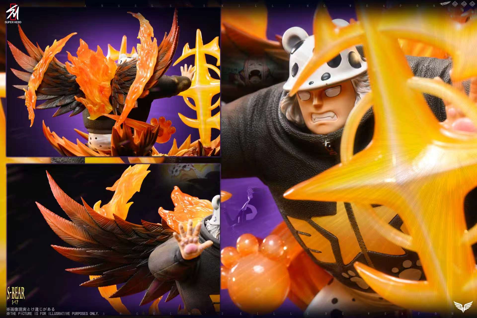 SUPER HERO studio Seraphi Warlords of the Sea  One Piece