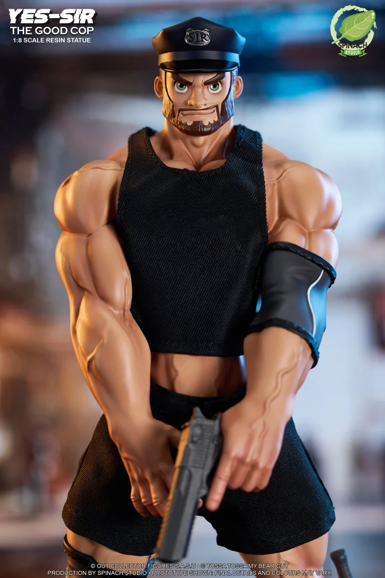 Original Organic Boy #2 YES-SIR - The Good Cop Statue GK (Adult 18+) SPINACH Studio, Pre-sale