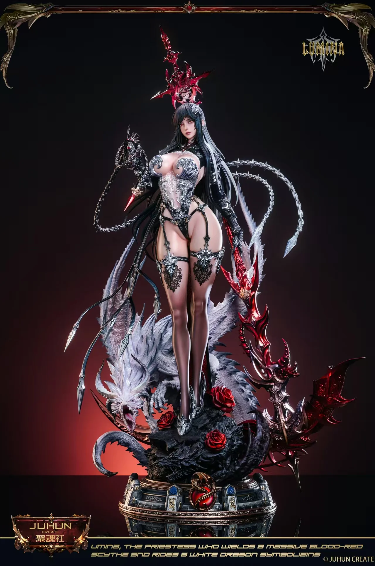 JuHun Create Studio - Dragon-Taming Priestess Lumina (Licensed) 1/6 Statue