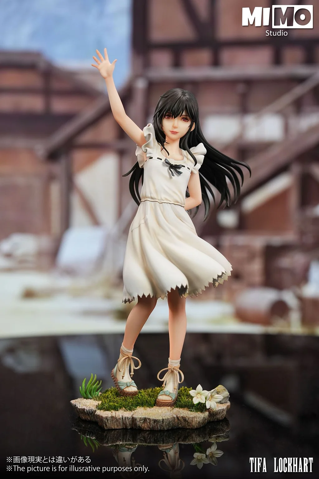 Mimo Studio - Young Tifa Final Fantasy Statue 