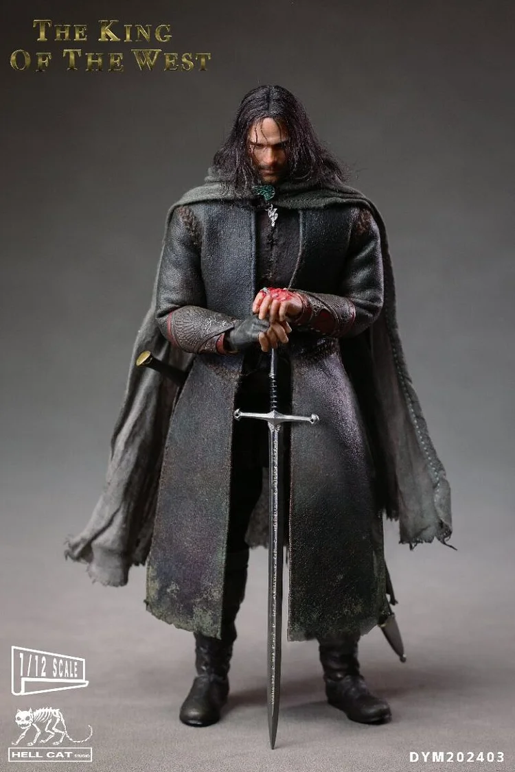 Original Lord of the Rings Aragorn DYM202403 1/12 Action Figure Statue(GK) )-Hell Cat Pre-sale