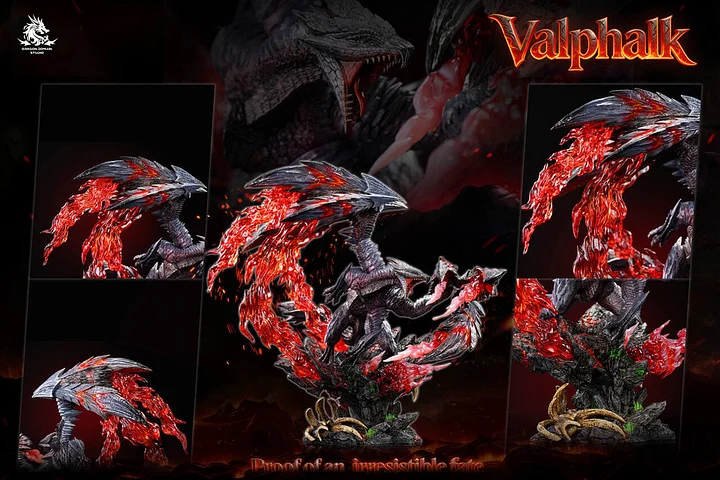 Dragon Realm Studio - Monster Hunter Valstrax Statue