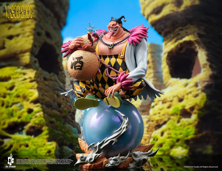One Piece Blackbeard Pirates 7th Vasco Shot Statue(GK) - DX Studio 