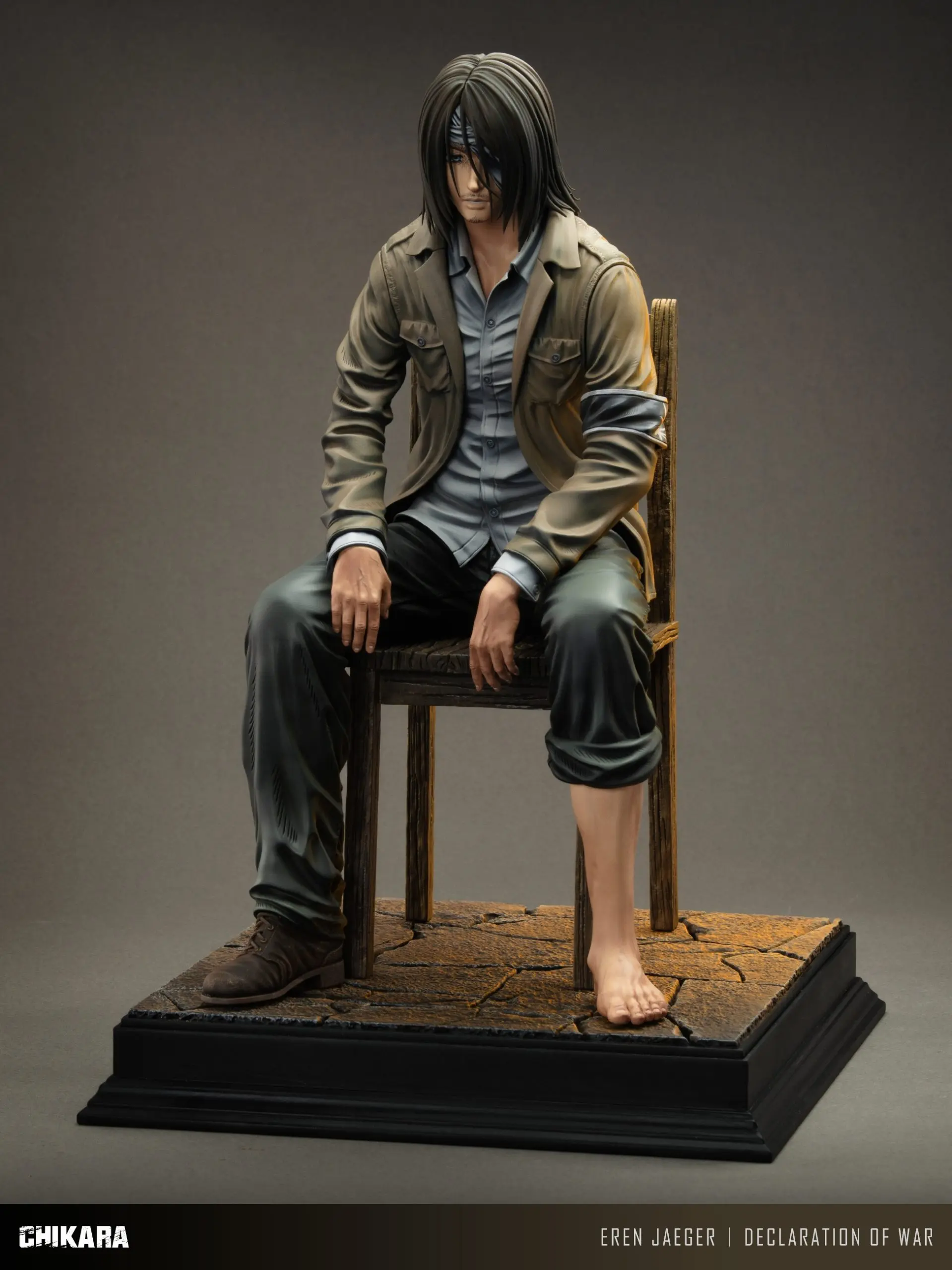 CHIKARA Studio - Attack on Titan Eren Jaeger Statue(GK)