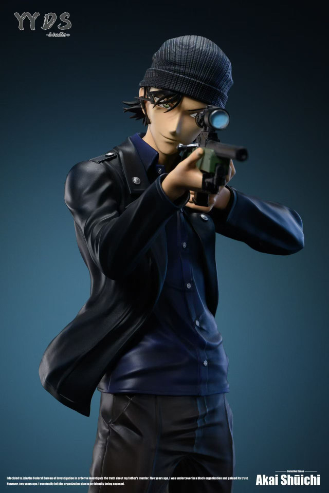 Detective Conan - Gun 004 Akai Shuichi 1/6 scale statue GK, YYDS Studio，pre-sale