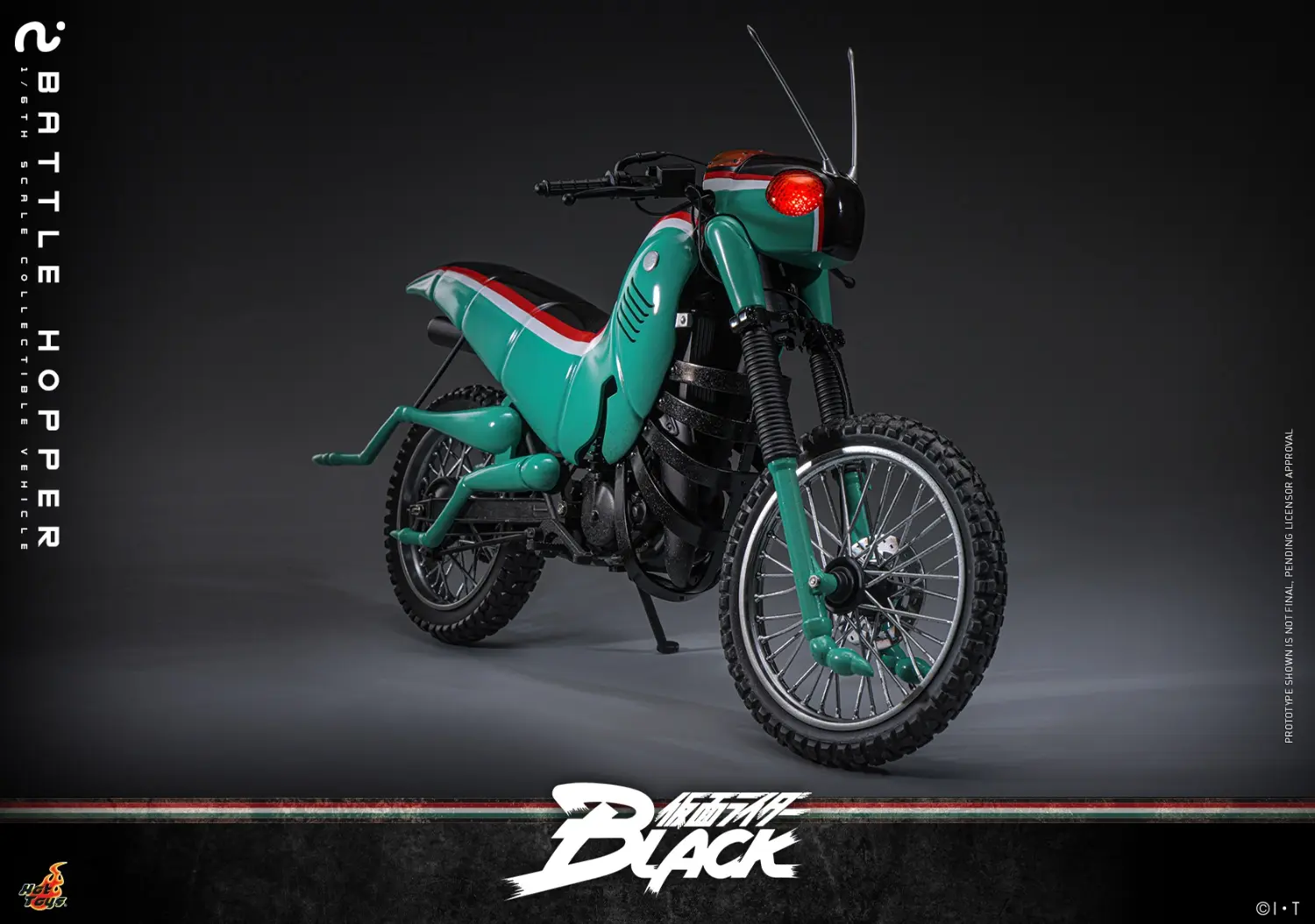 Hottoys -  Kamen Rider Black & Shadow Moon & Battle Hopper 1/6th scale TMS158 TMS159 TMS161 (Licensed) Statue(GK)