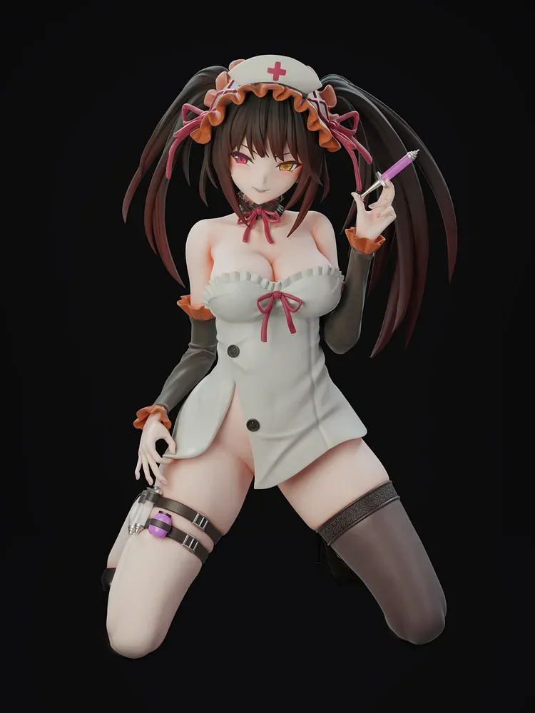 In-stock - DATE A LIVE - TOKISAKI KURUMI 1/6 STATUE(GK) (Adult 18+) - THISTLES AND THORNS STUDIO 