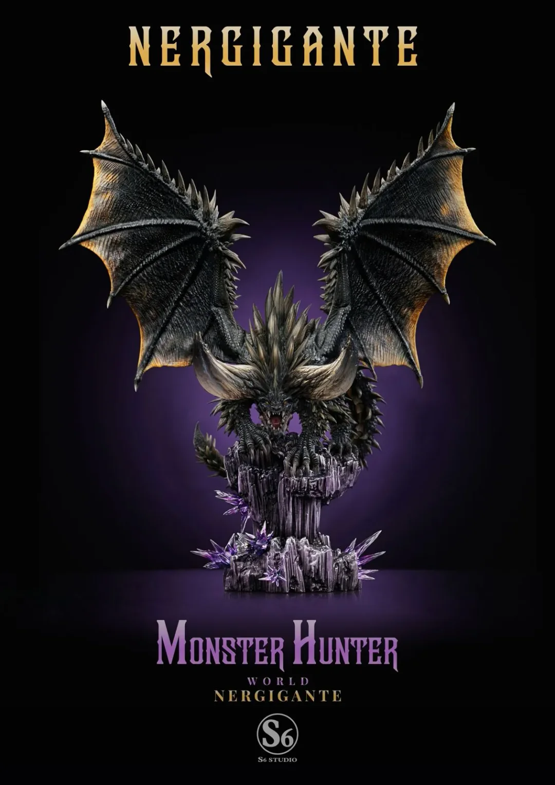 Monster Hunter Resonance Series Nergigante Statue (GK) - S6 Studio 