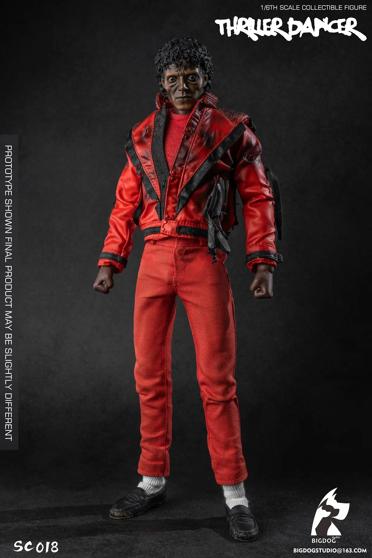 BIGDOG Studio - Michael JacksonThriller dancer Single version 1/6 Mobile Collection Soldier NOSC018 NOSC019 Statue(GK)
