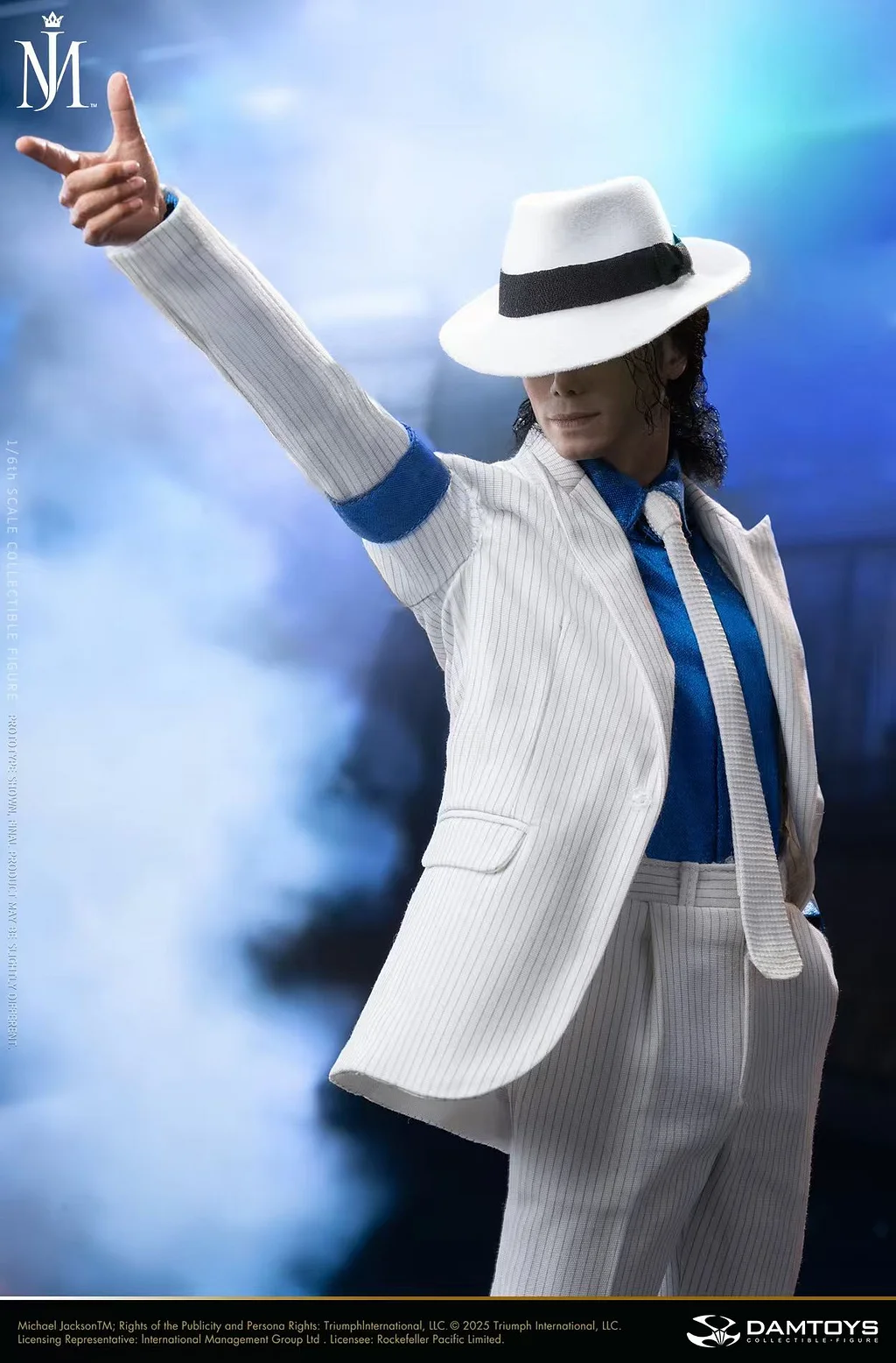 DAMTOYS - 1/6 "Smooth Criminal" Michael Jackson DMS048 DMS048S (Licensed) Action Figure 
