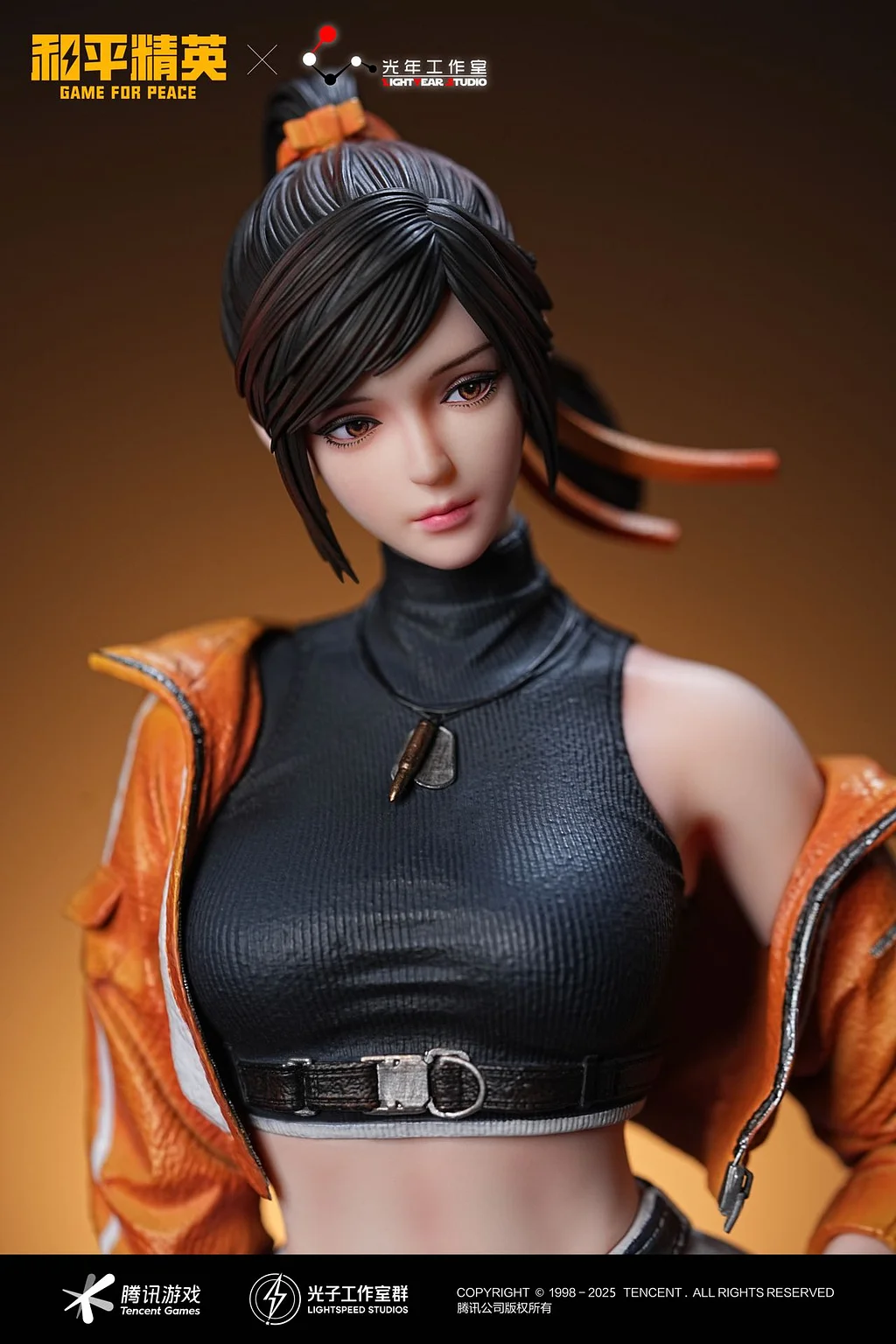 Light Year Studio & Game for Peace - star team Jili & Special Force Helmets Man Licensed Statue