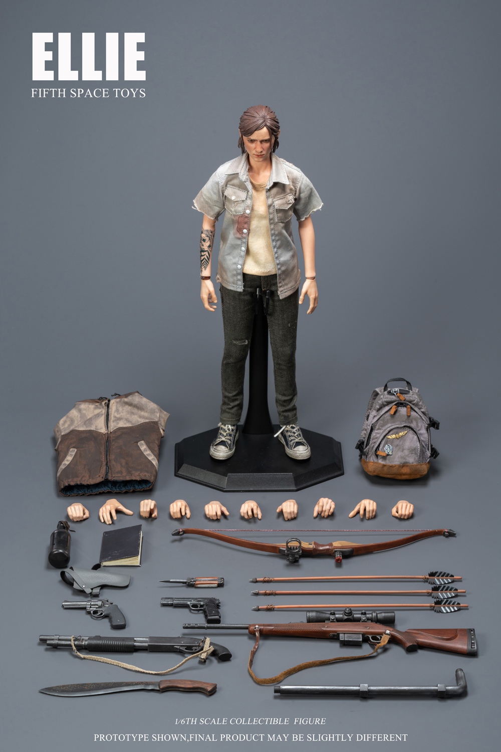 The Last of Us 1/6 Ellie action figure Part II TLOU2 Golf 2 Seattle Avengers FS23553 FS23553S -Fifth Space Toys Studio-KWII-GK
