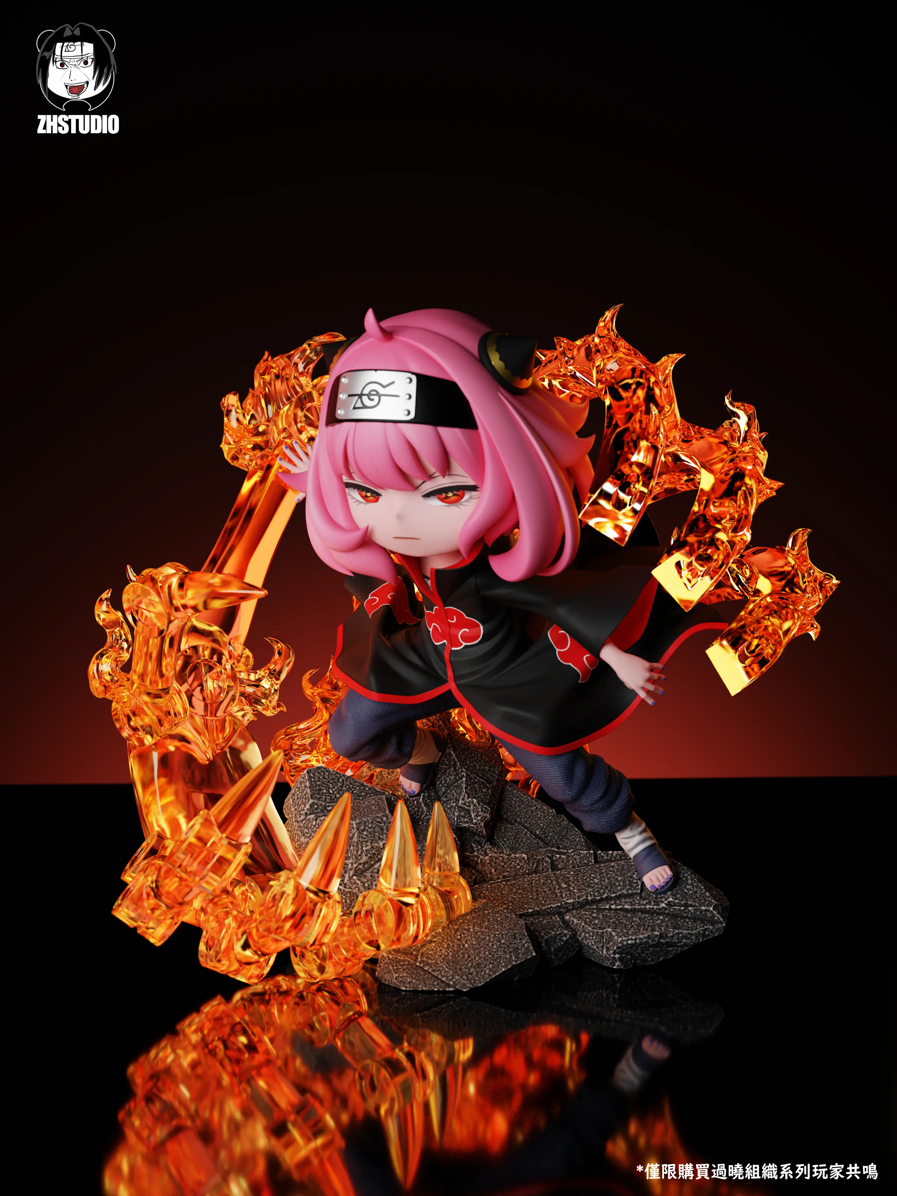 ZH Studio - Spy x Family Anya Cosplay Edo Itachi Statue(GK)