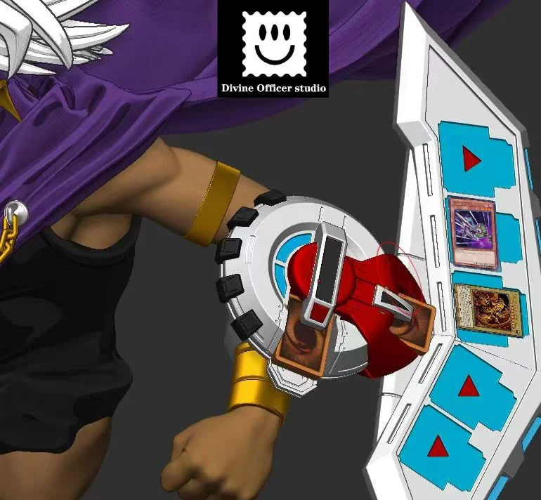 Yu-Gi-Oh The Three Phantom Gods Series #1 Fusion Marik Ishtar & The Winged -Dragon of Ra Statue(GK)-Divine Officer Studio -KWII-GK