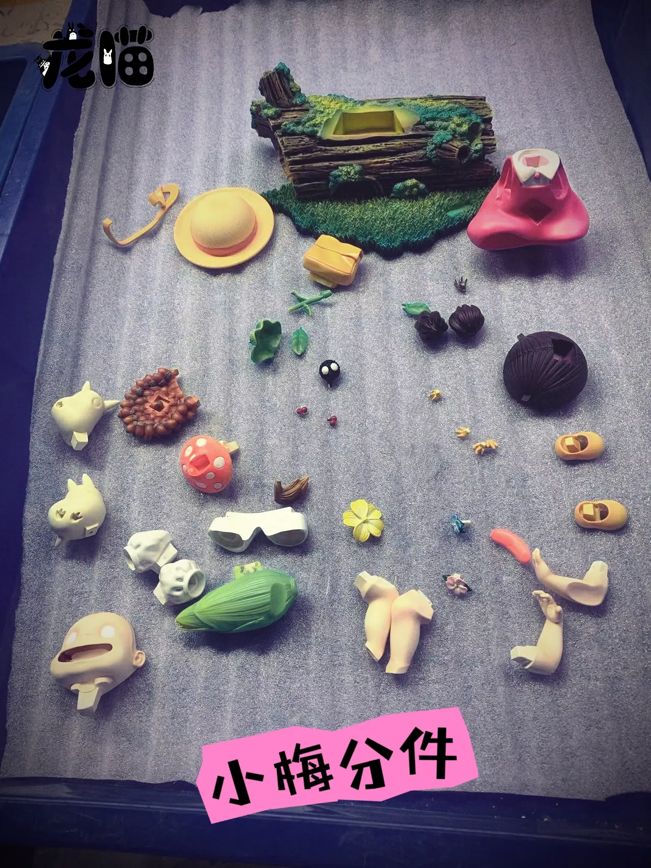 Long Miao Studio - My Neighbor Totoro Hayao Miyazakis Ecological Scene Mei Holding Corn Statue(GK) 