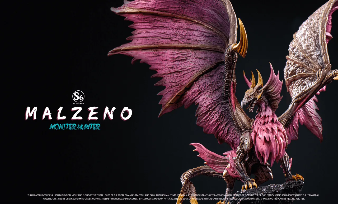 S6 Studio - Malzeno Monster Hunter Statue 