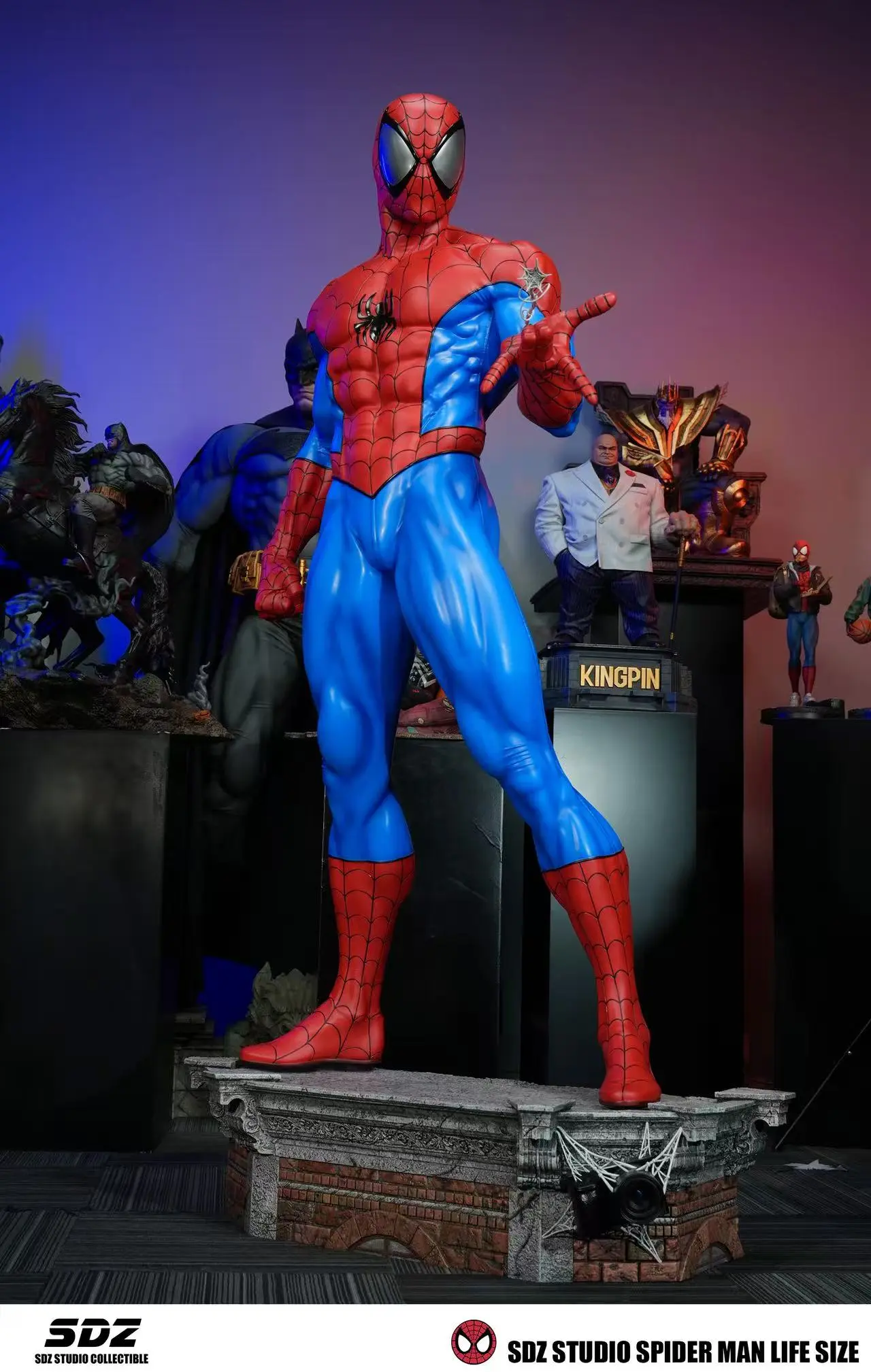 SDZ Studio - Spider-Man Comic Classic Spider-Man Life-Size Statue(GK)