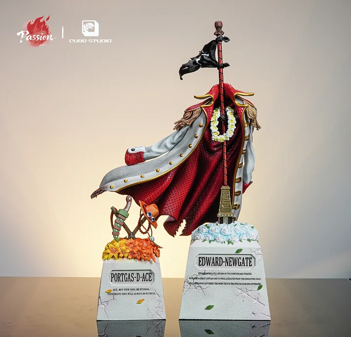Passion Studio X Cube Studio - Whitebeard and Ace's End 2.0 One Piece Statue