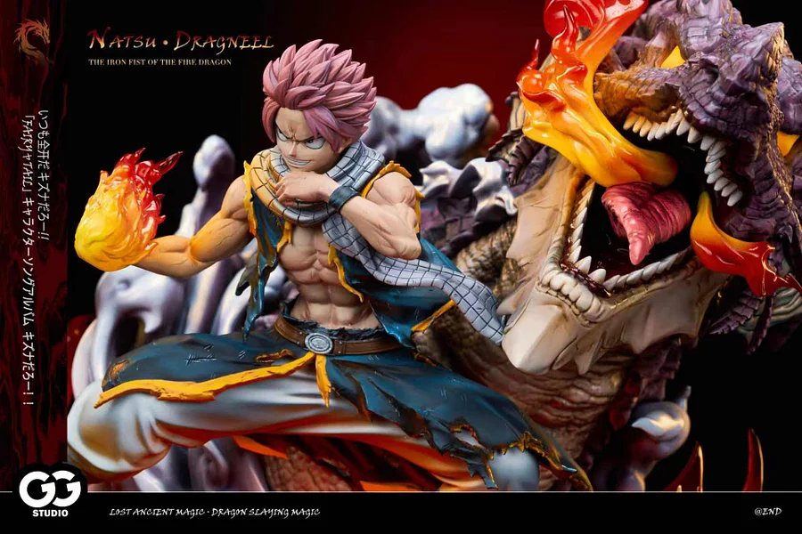 GUGU Studio -Fairy Tail Etherious Natsu Dragneel 1/6 Scale  Statue