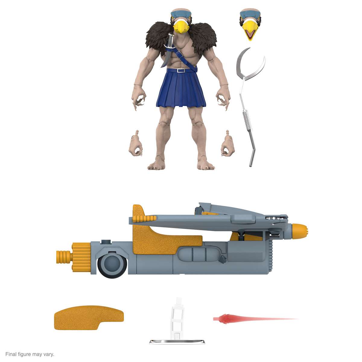 Thundercats Vulture Orc & Vulture Fighter SUP81927 SUP98803 (Licensed)-Super7 