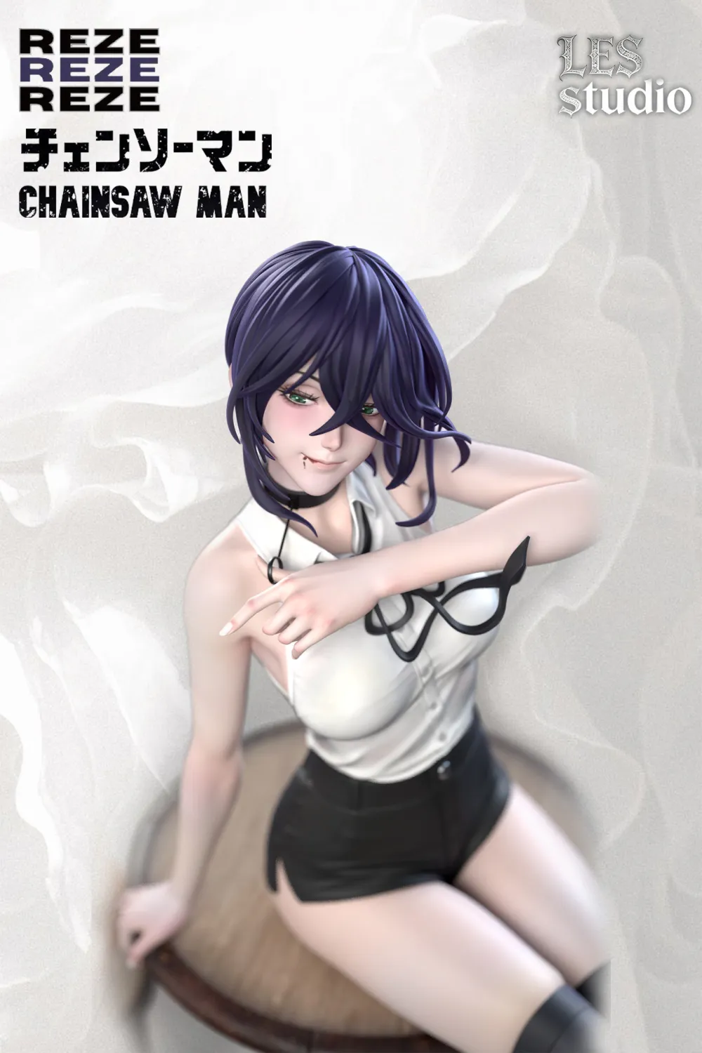 LES Studio - Artist Series Reze Chainsaw Man Statue 