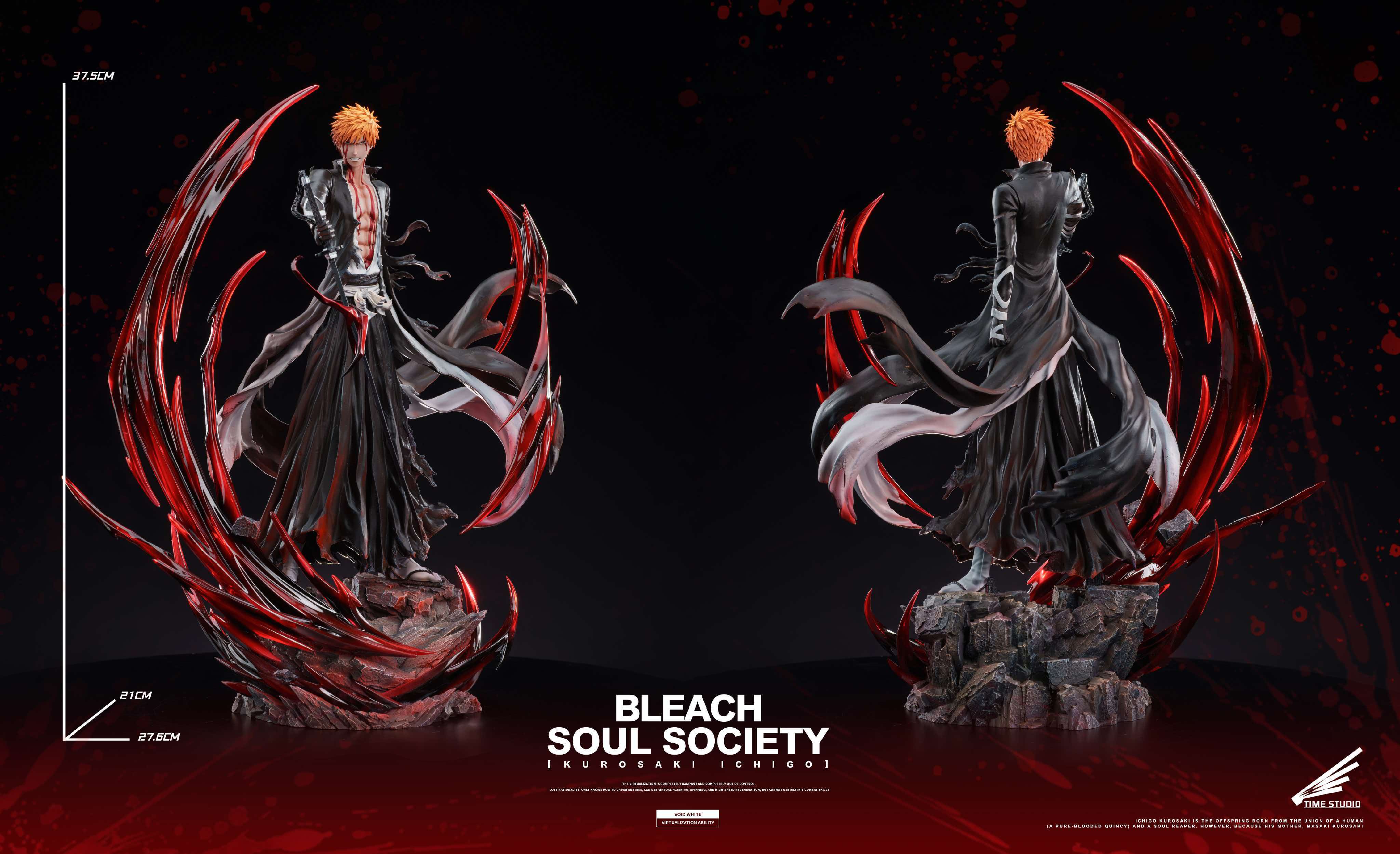Time Studio Ichigo Kurosaki Bleach Statue