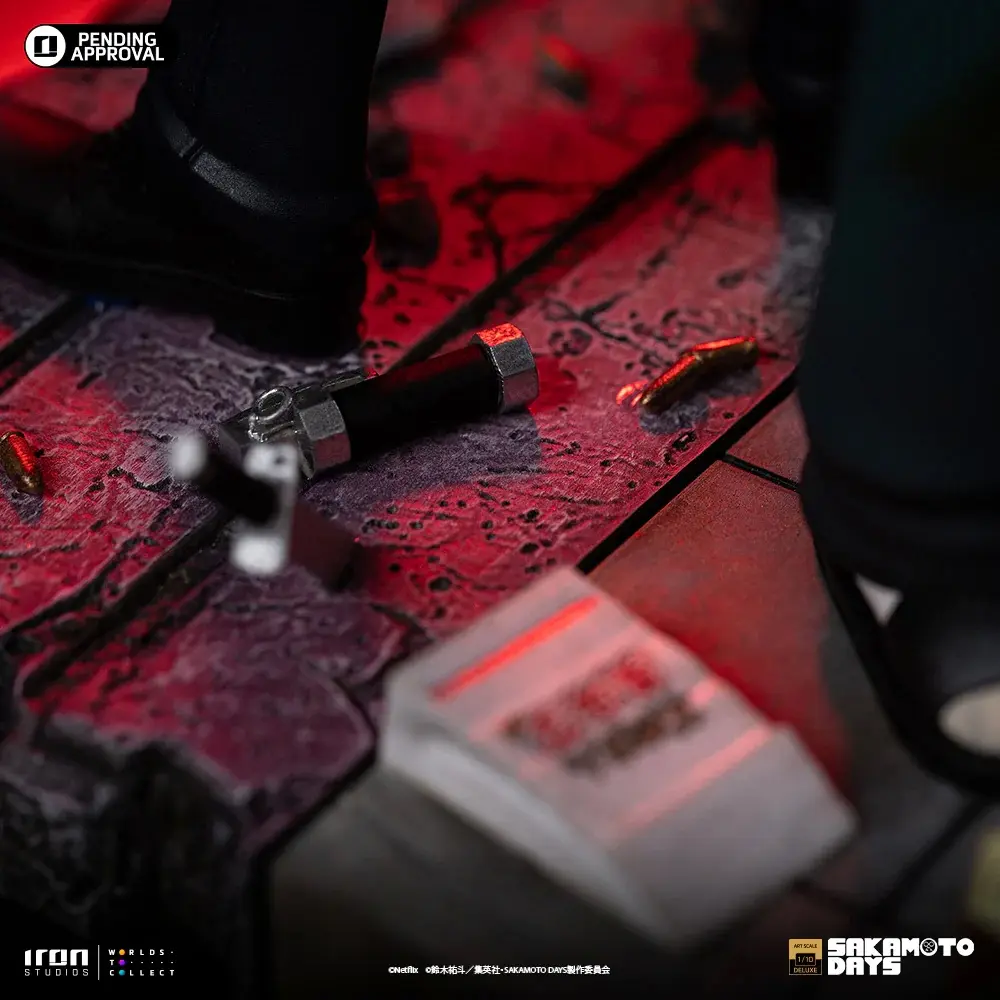 Iron Studio - Sakamoto Days 1/10 Taro Sakamoto Statue NETFX129725-10 NETFX127525-10 (Licensed) Statue(GK)