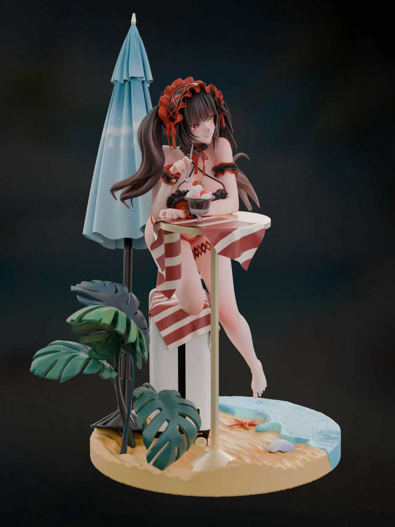 Yaomengmeng Studio Swimsuit Kurumi Statue