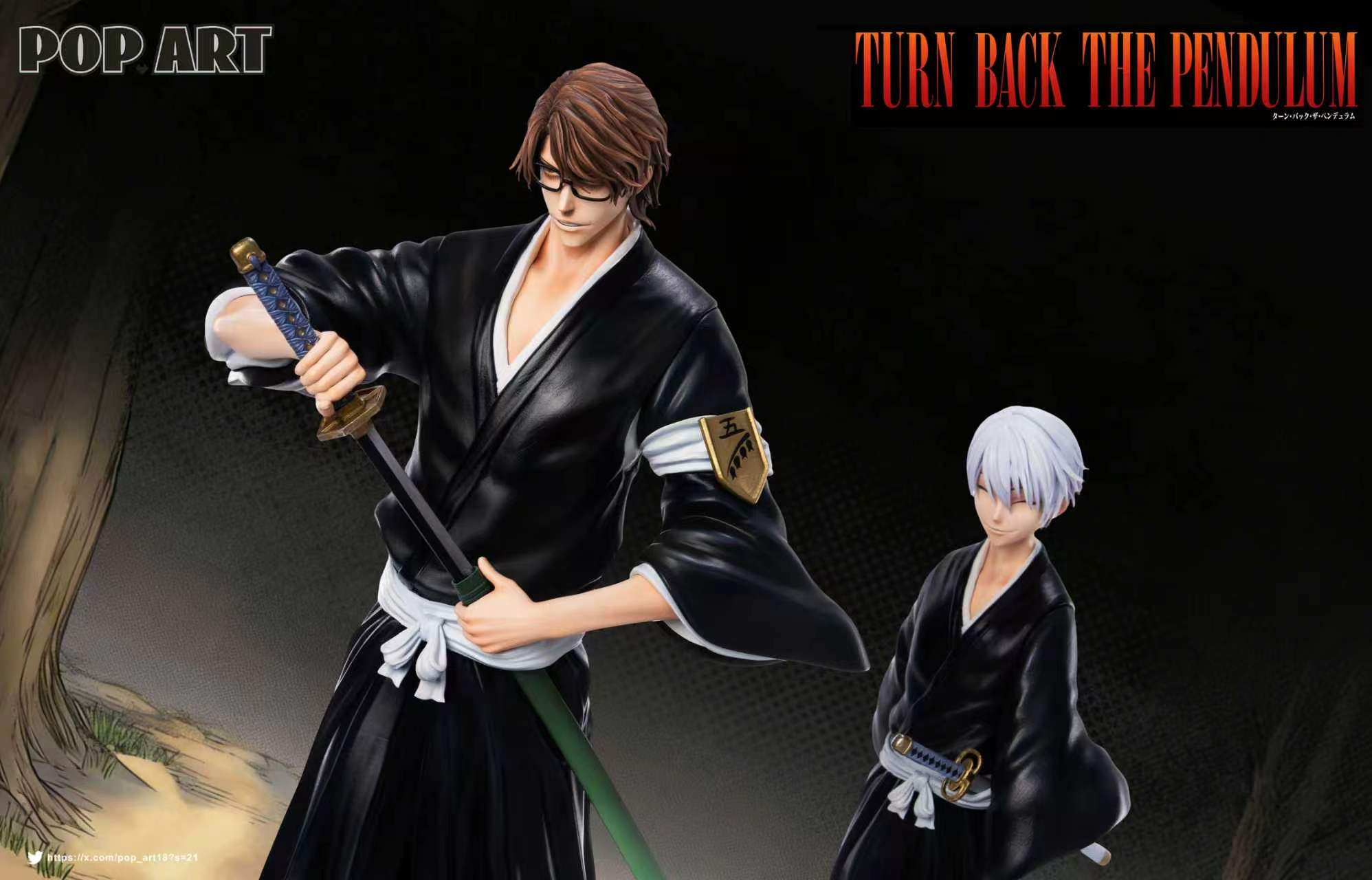 POP.ART Studio Sousuke Aizen X Gin Ichimaru Bleach
