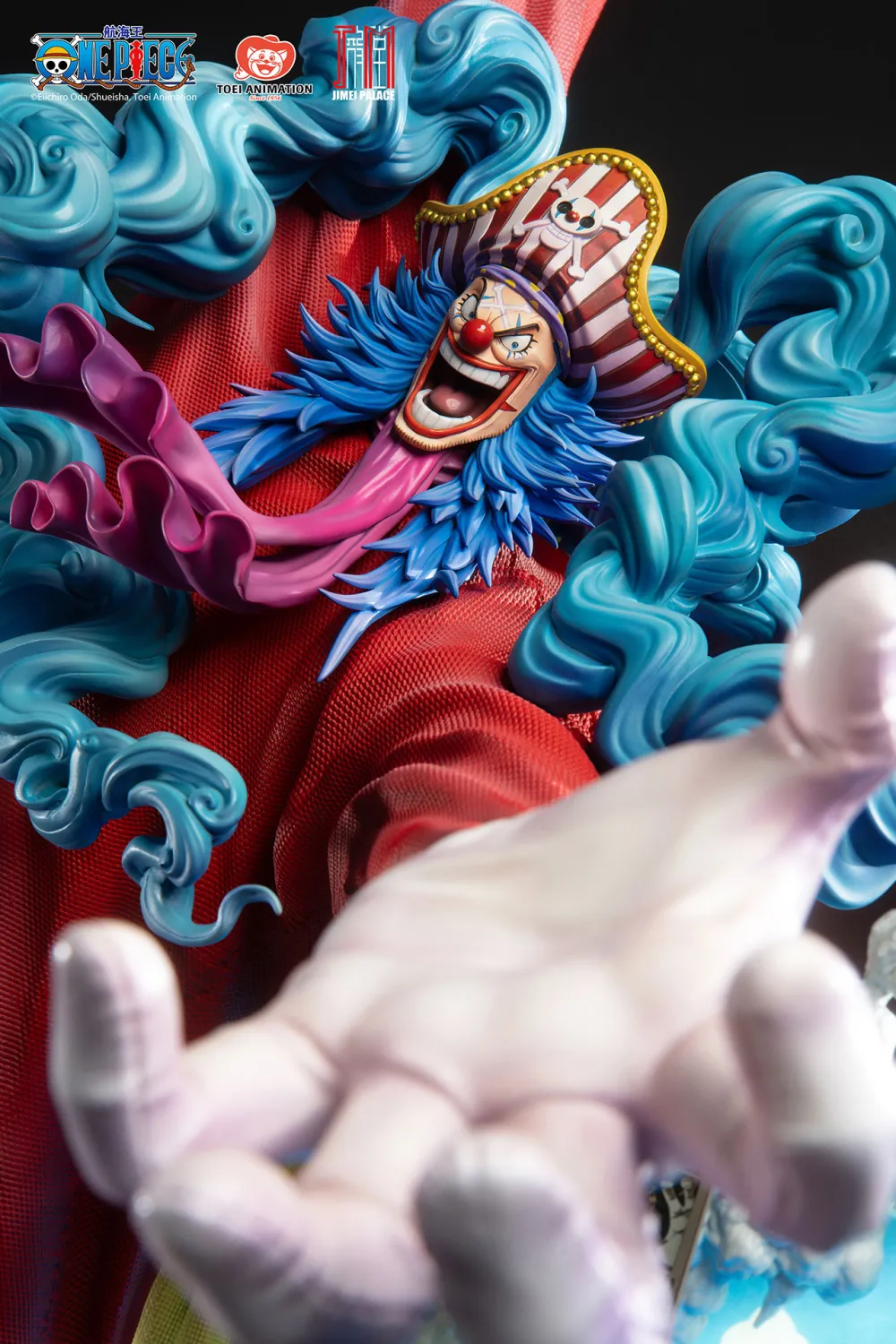 JIMEI PALACE Studio - ONE PIECE New Yonko BUGGY Limited Edition Statue (Licensed)