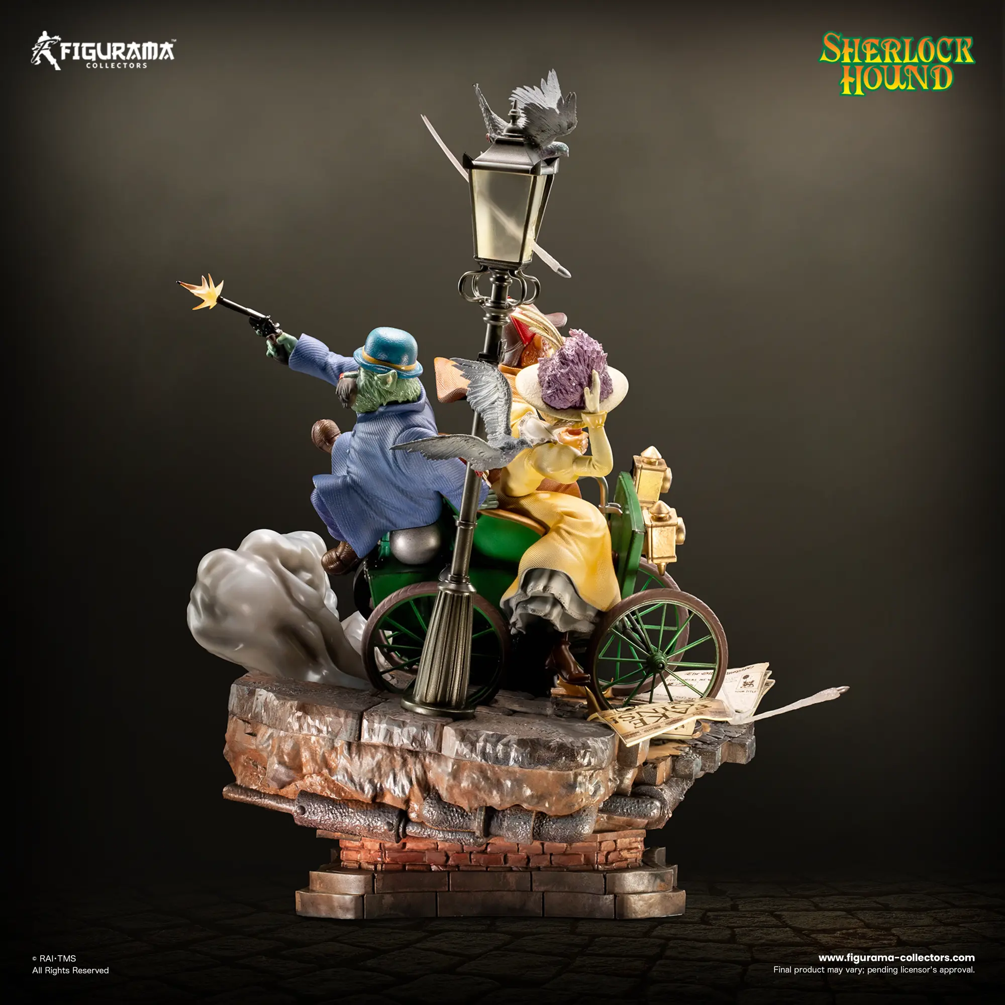 Figurama Collectors - Sherlock Hound: Sherlock Watson and Mrs. Hudson Elite Diorama  (Licensed)Statue(GK) 