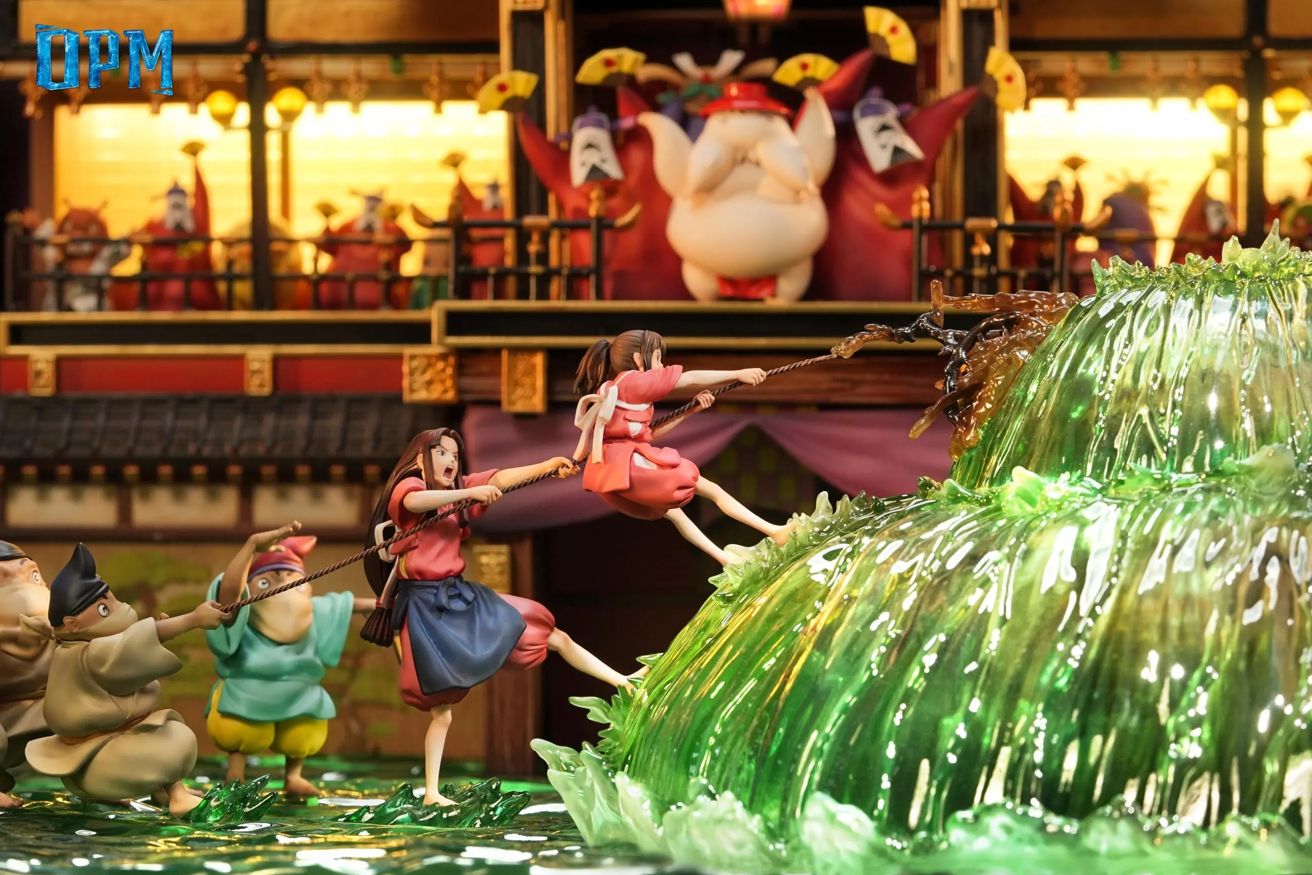 OPM Studio - Spirited Away Miyazaki Desktop Series 010 Spirited Away River Spirit Statue(GK)