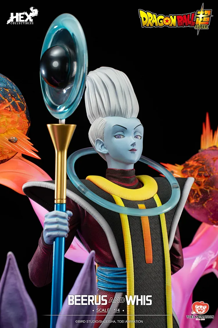 Dragon Ball Super BEERUS & WHIS (LICENSED) 1/4 STATUE GK-HEX COLLECTIBLES Pre-sale