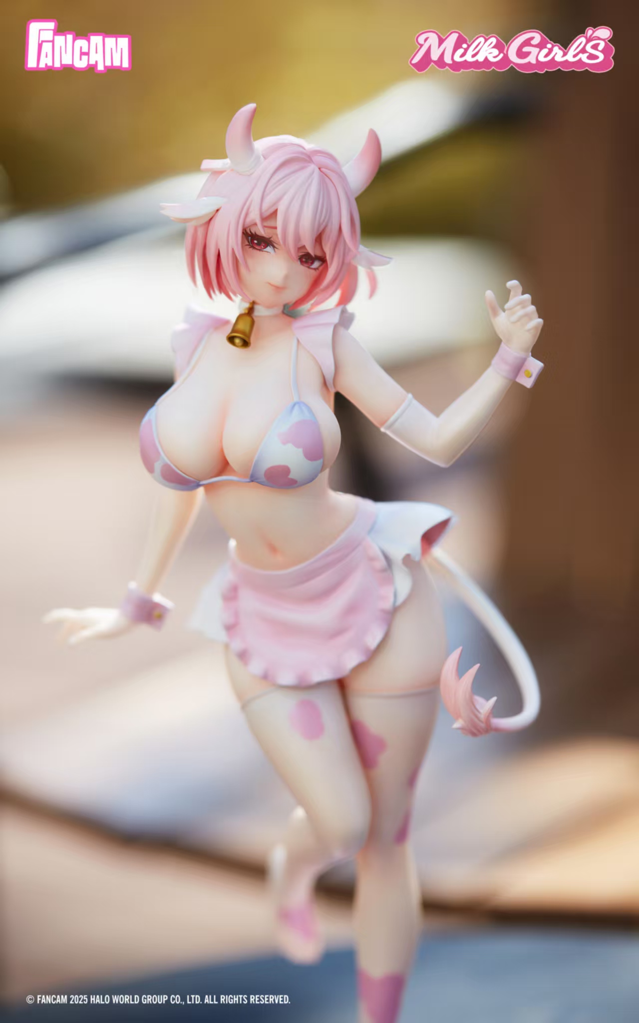 Pre-sale FANCAM Beautiful Girls Series Figures Second Edition MilkGirls  Milk Girls Scale 1/6 Sample Height Approximately 29cm (including base) (GK)-KWII-GK