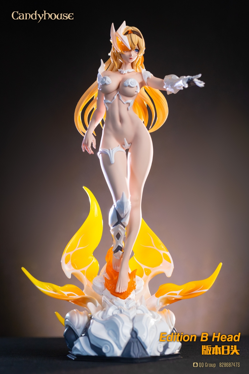 Pre-sale Mechanical Girl · Butterfly Shadow/Mechanical Girl · Butterfly Shadow Interchangeable double-head sculpture Material imported PolyStone, imported PU Size 29cm (height) * 17cm (width) * 15cm (depth) (GK)-KWII-GK