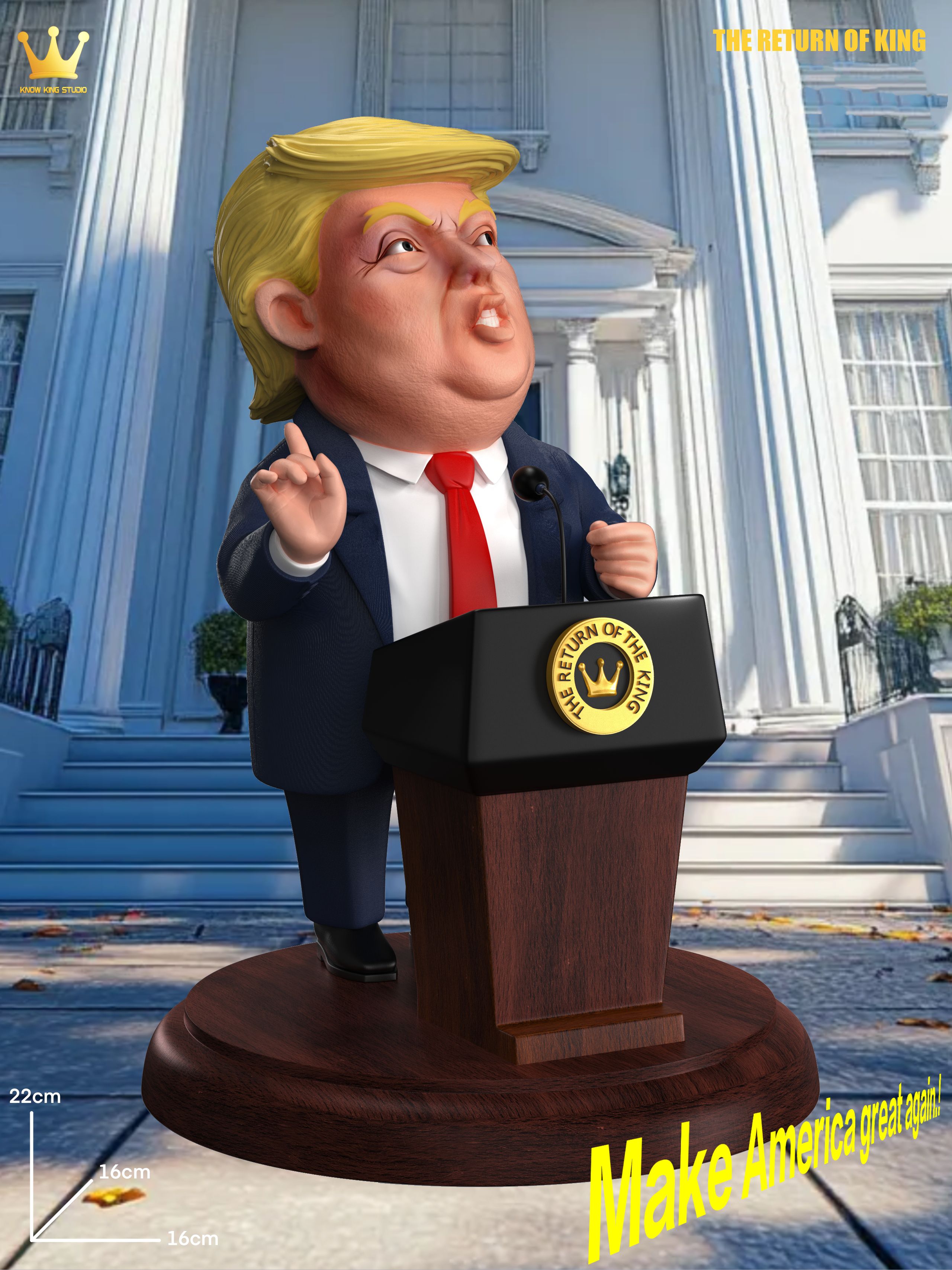 Pre-sale: KKS Wang GK figurine statue model Product: King of Understanding