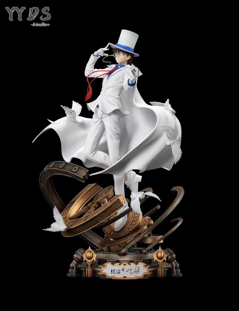 Pre-sale Conan--Kaito Kid [Size]: Length 25CM Width 24CM Height 37CM [Scale] 1/6 (GK)