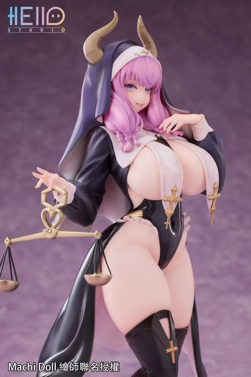 Pre-sale Work: The Buried Fulilian Name: Aura - Nun's Clothes [Size]: 28CM [Scale]: 1/6 (GK)