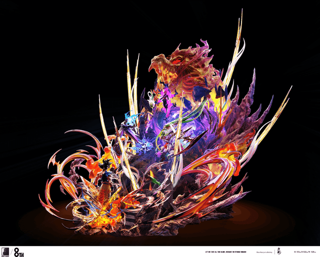 [Pre-order] Dragon Ball 8th Anniversary. Height 113cm width 128cm depth 122cm (GK)