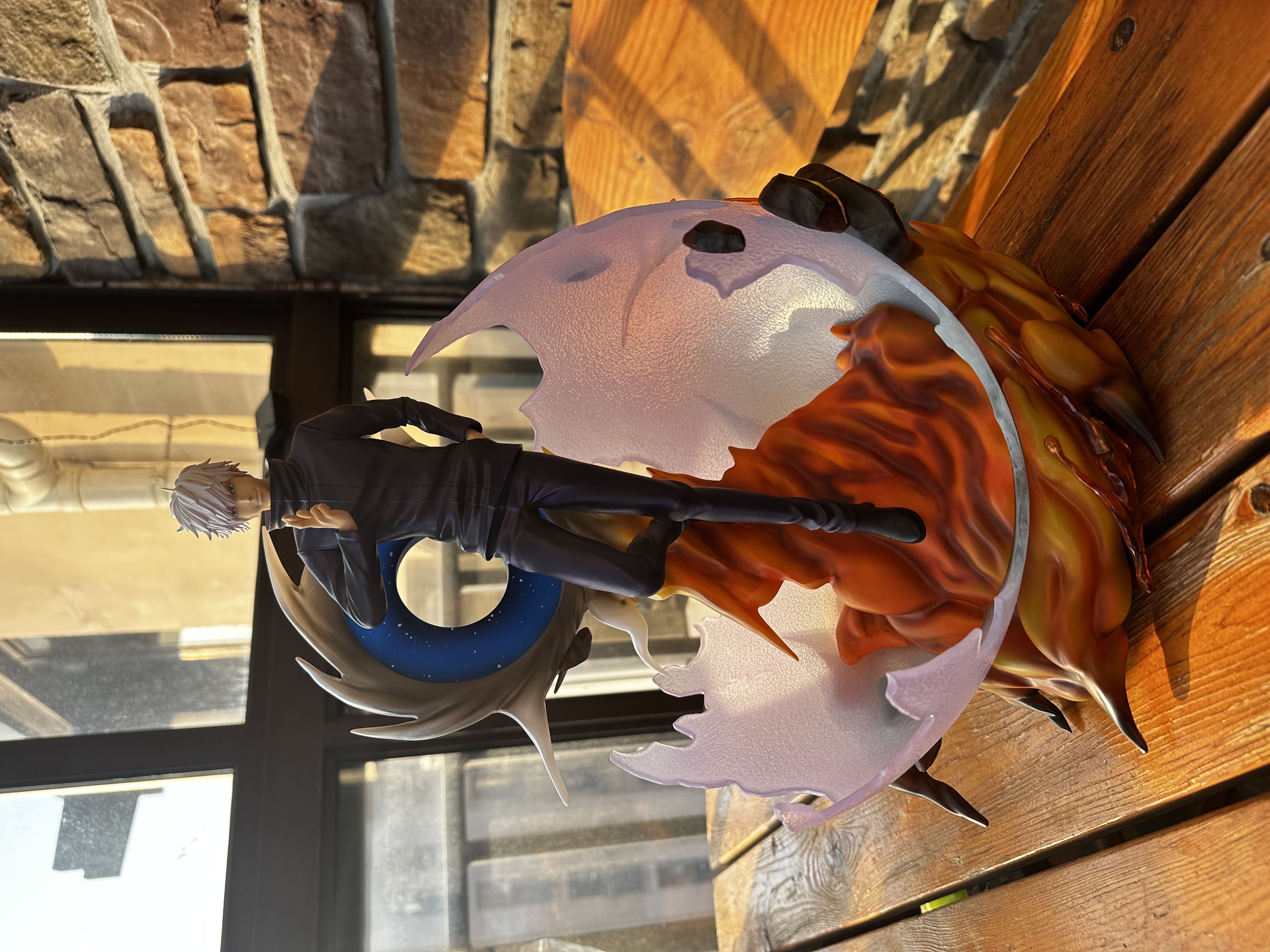 In stock Wuliangkongchu-Gojo Satoru. size 36cm high, 28cm wide, 28cm deep.(GK)-KWII-GK