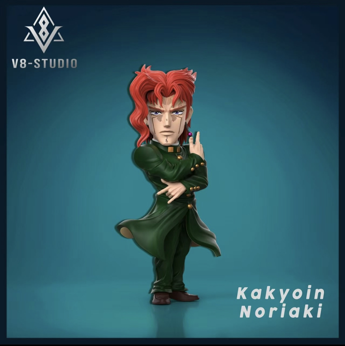V8-STUDIO, JOJO's Bizarre Adventure Stardust Crusaders - Kakyoin Noriaki GK, pre-sale
